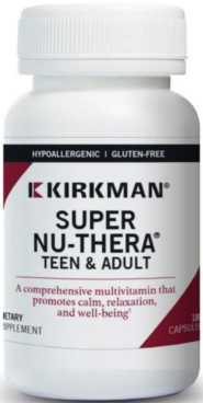 Super Nu-Thera Teen & Adult Caps - 180ct